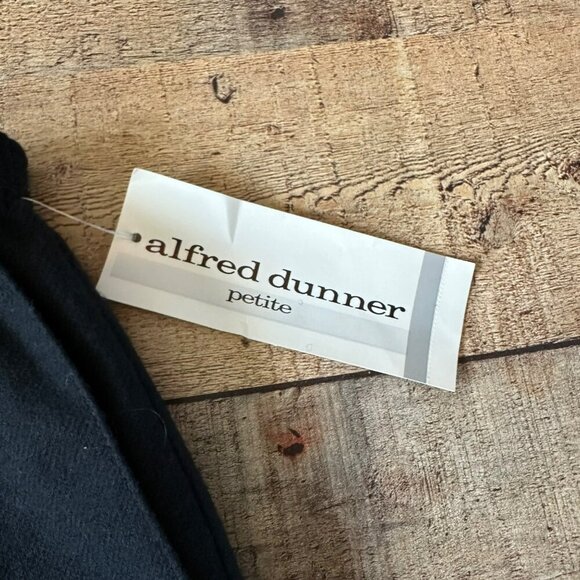 Alfred Dunner Petite Black Wool Skirt Size 14P - Picture 6 of 9